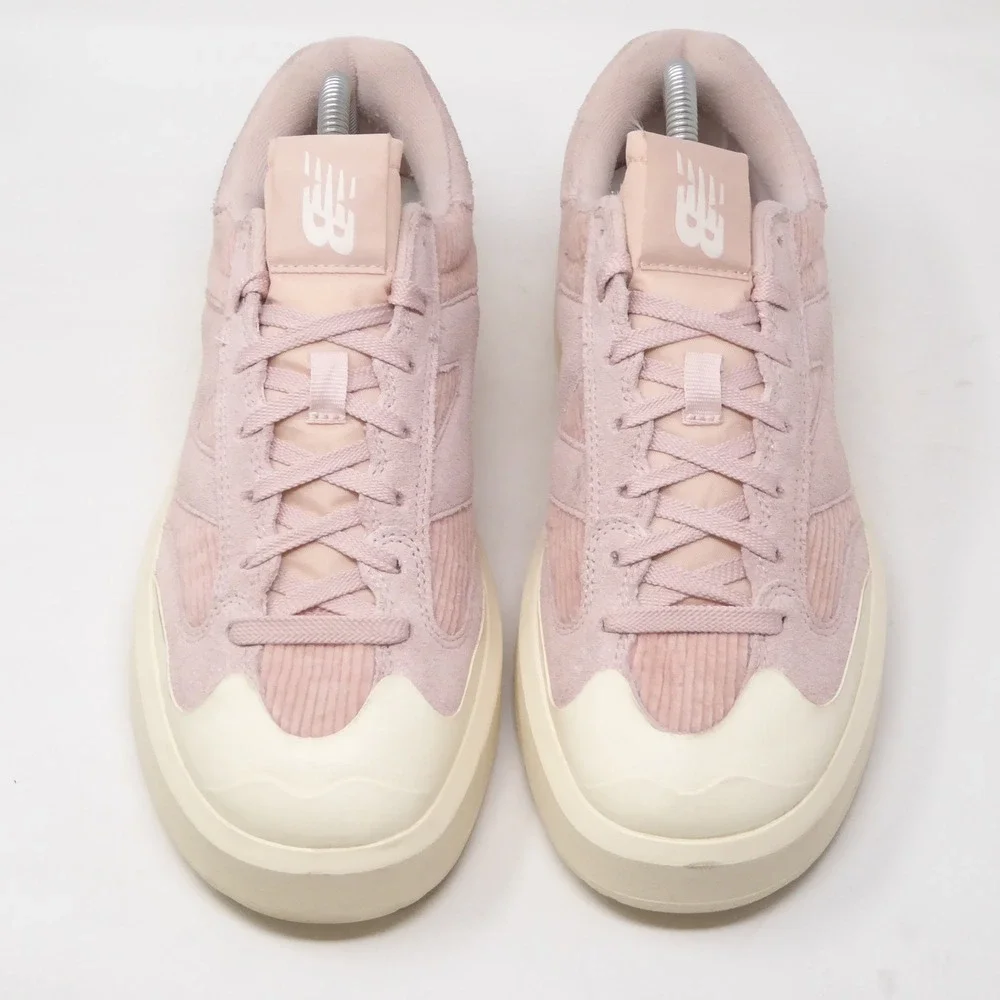 New Balance Mens CT302BC Sneakers Pink Corduroy Suede Platform Size 8